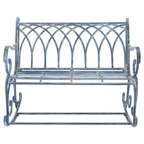 Safavieh Ressi Rock Bench, Antique Blue PAT5021C - main
